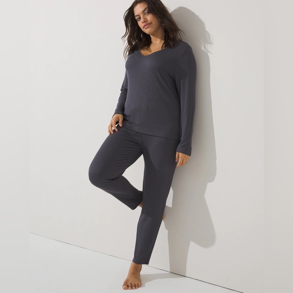 Soma Intimates & Sleepwear Soma Cool Nights Ribbed Knit Pj Set M Poshmark